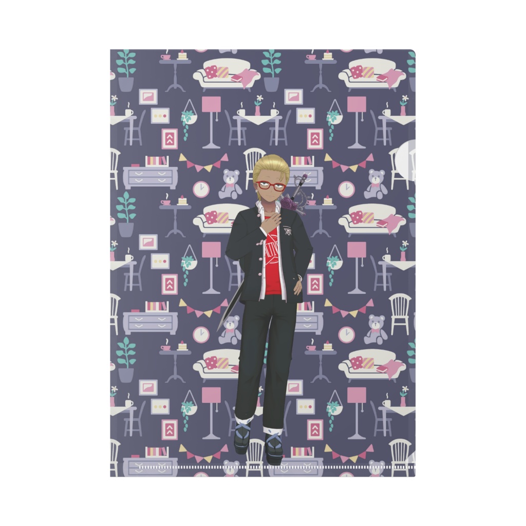 【コーラおじさん】12月記念日グッズ-クリアファイル[1215]