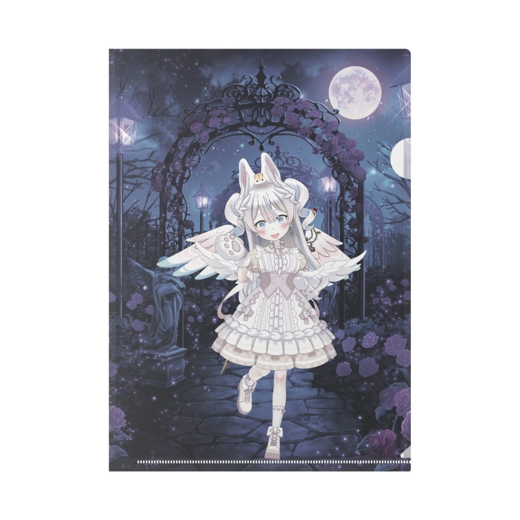 【ココミルキーホワイト】12月記念日グッズ-クリアファイル[1208]