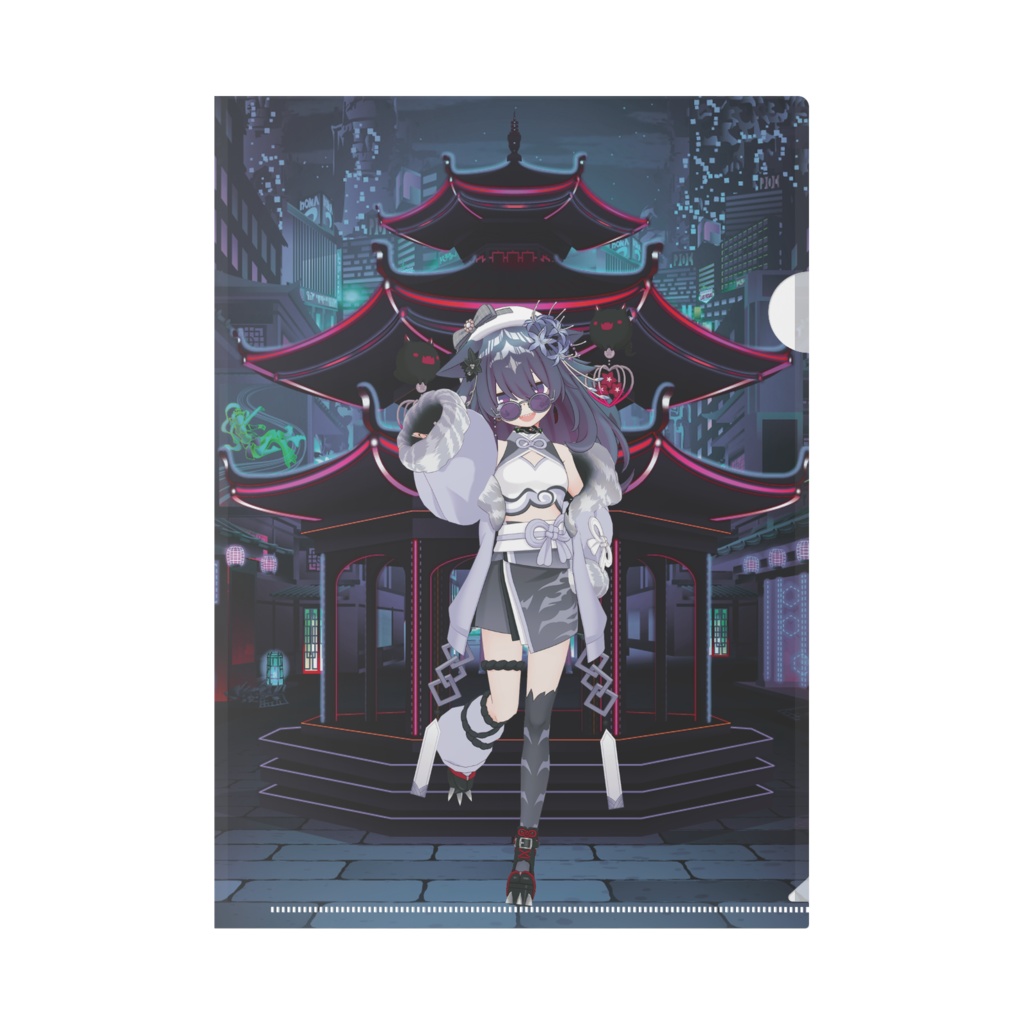 【シクロ】12月記念日グッズ-クリアファイル[1204]