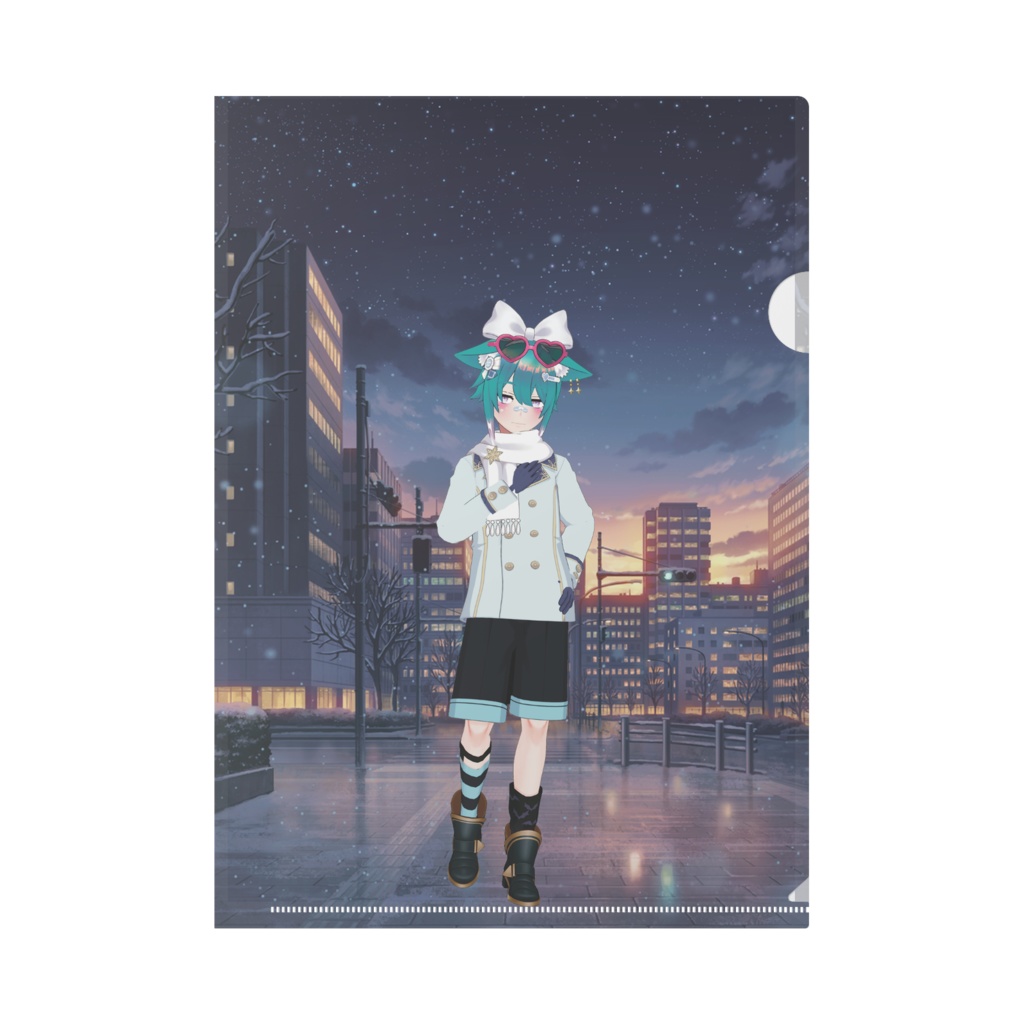 【シモノ】12月記念日グッズ-クリアファイル[1216]