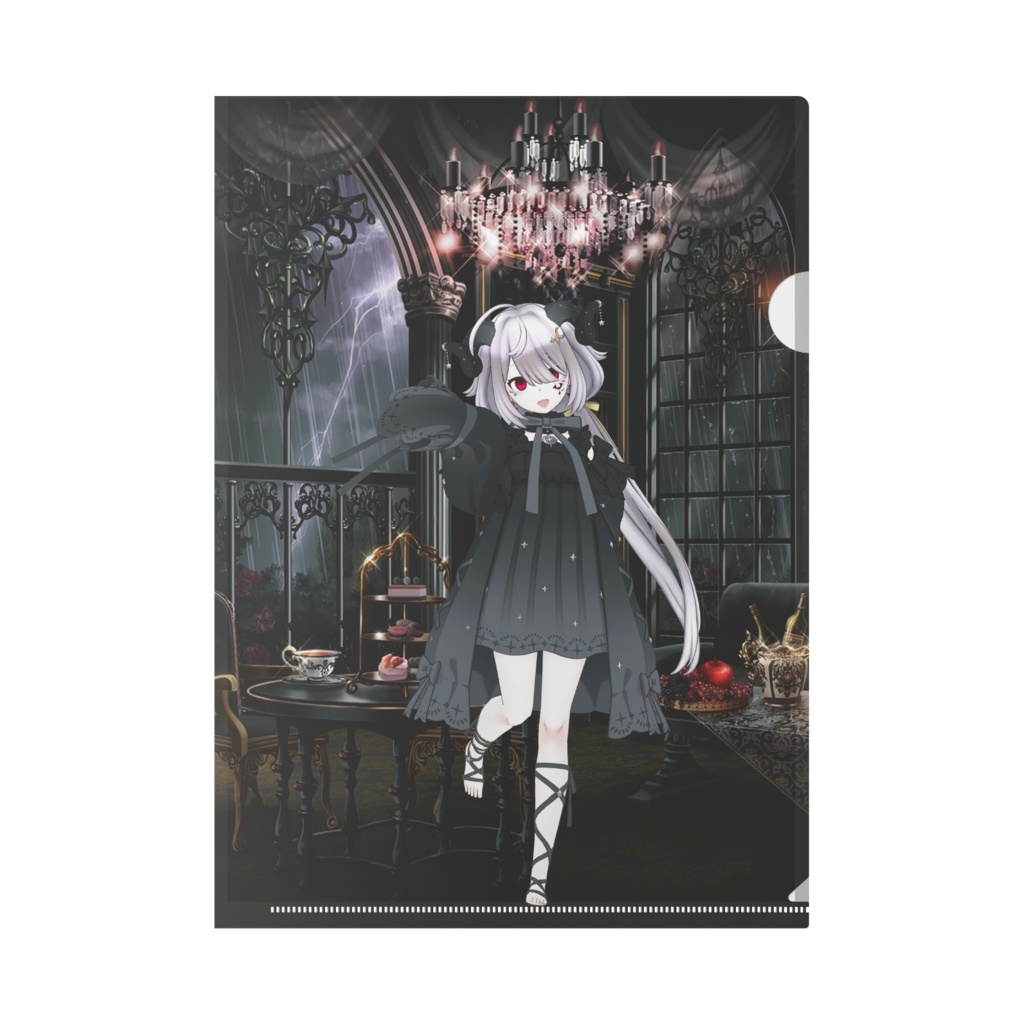 【シルビア・ノーブル】12月記念日グッズ-クリアファイル[1208]