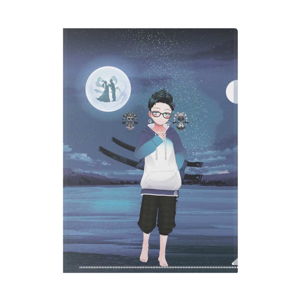 【トラツグミ】12月記念日グッズ-クリアファイル[1207]