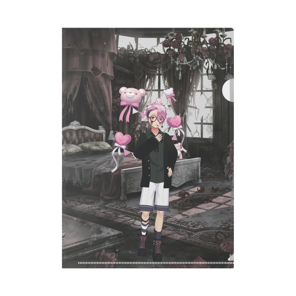 【ネギたん】12月記念日グッズ-クリアファイル[1225]