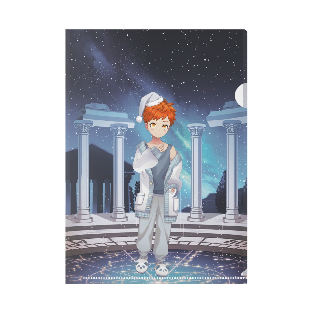 【ハク】12月記念日グッズ-クリアファイル[1216]