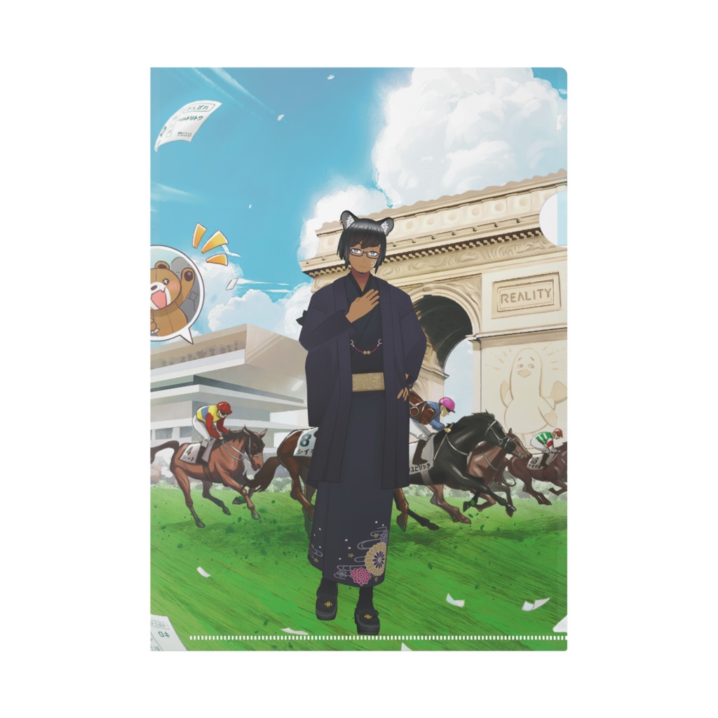 【ビオレu】12月記念日グッズ-クリアファイル[1223]