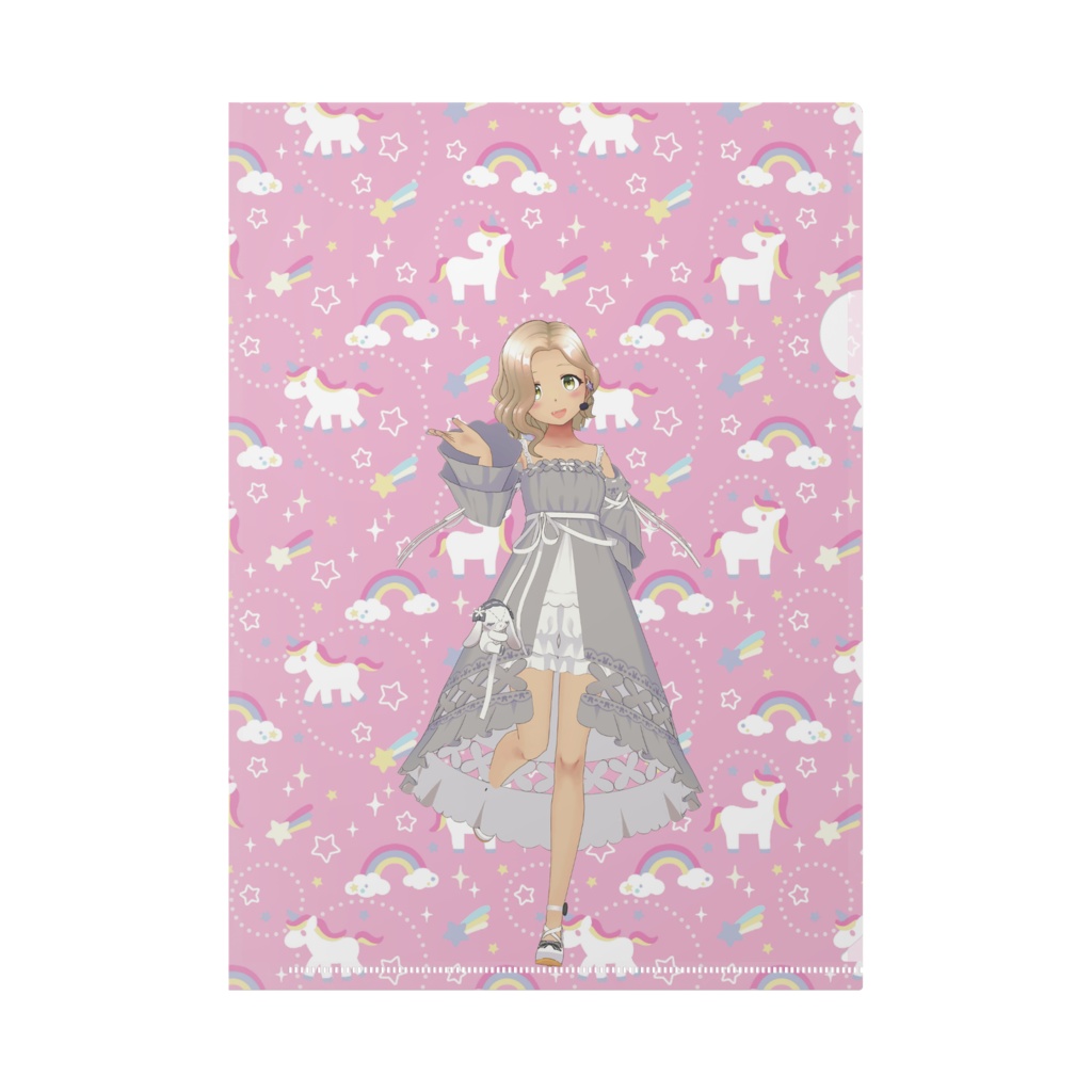 【ミルクココア】12月記念日グッズ-クリアファイル[1227]