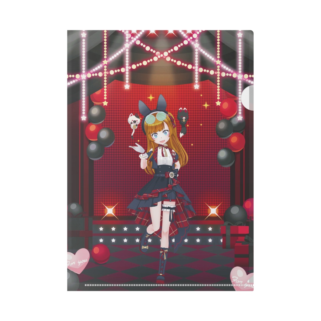 【ミャンカ】12月記念日グッズ-クリアファイル[1201]