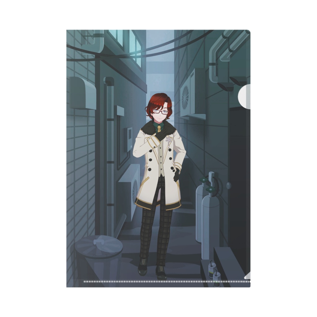 【ユウ】12月記念日グッズ-クリアファイル[1225]