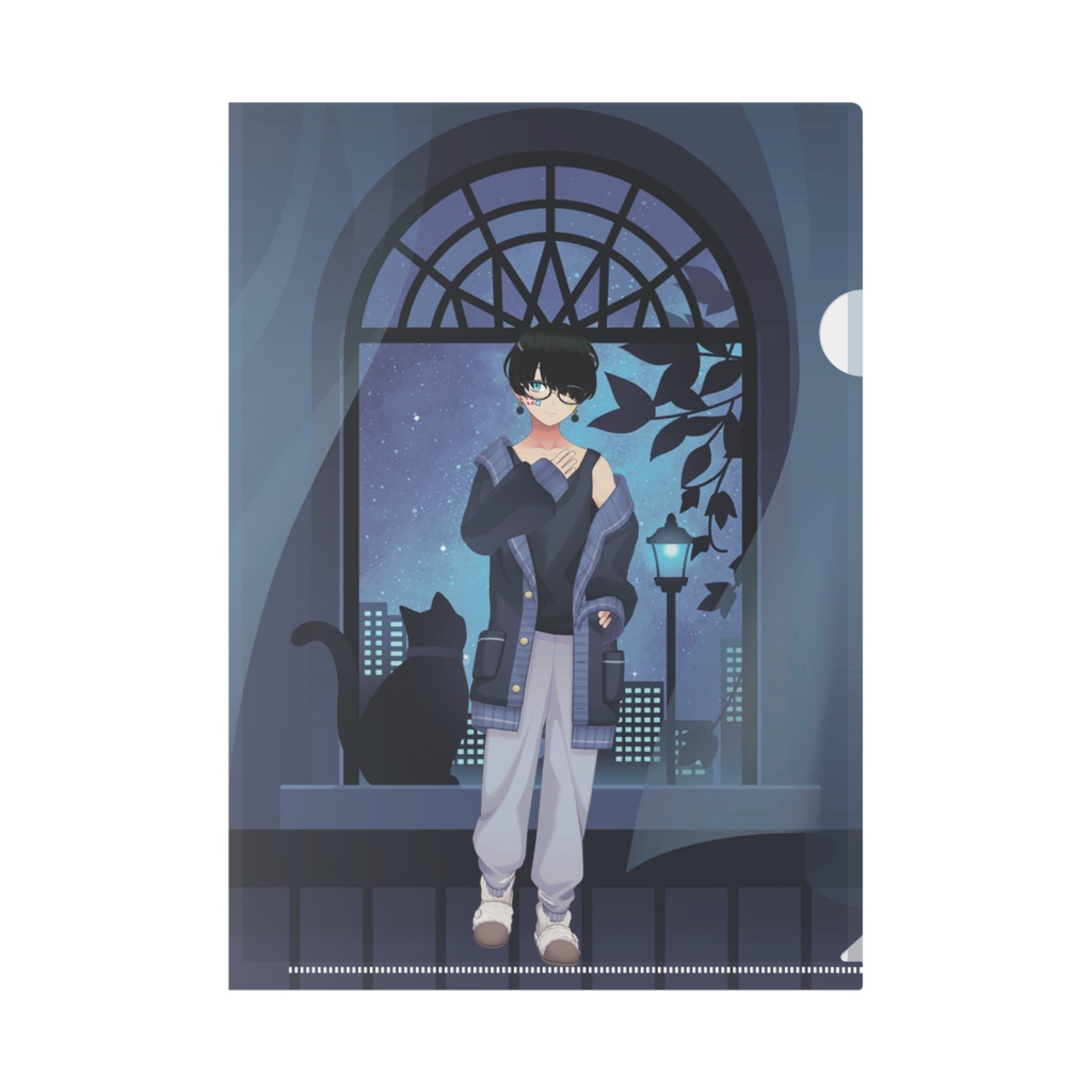 【ラッキー】12月記念日グッズ-クリアファイル[1215]