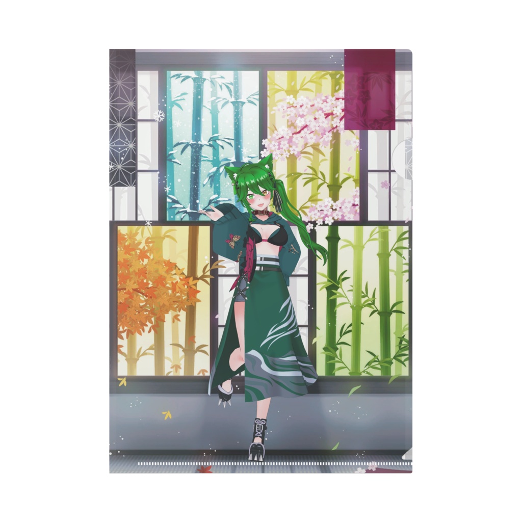 【ヴィズ】12月記念日グッズ-クリアファイル[1225]