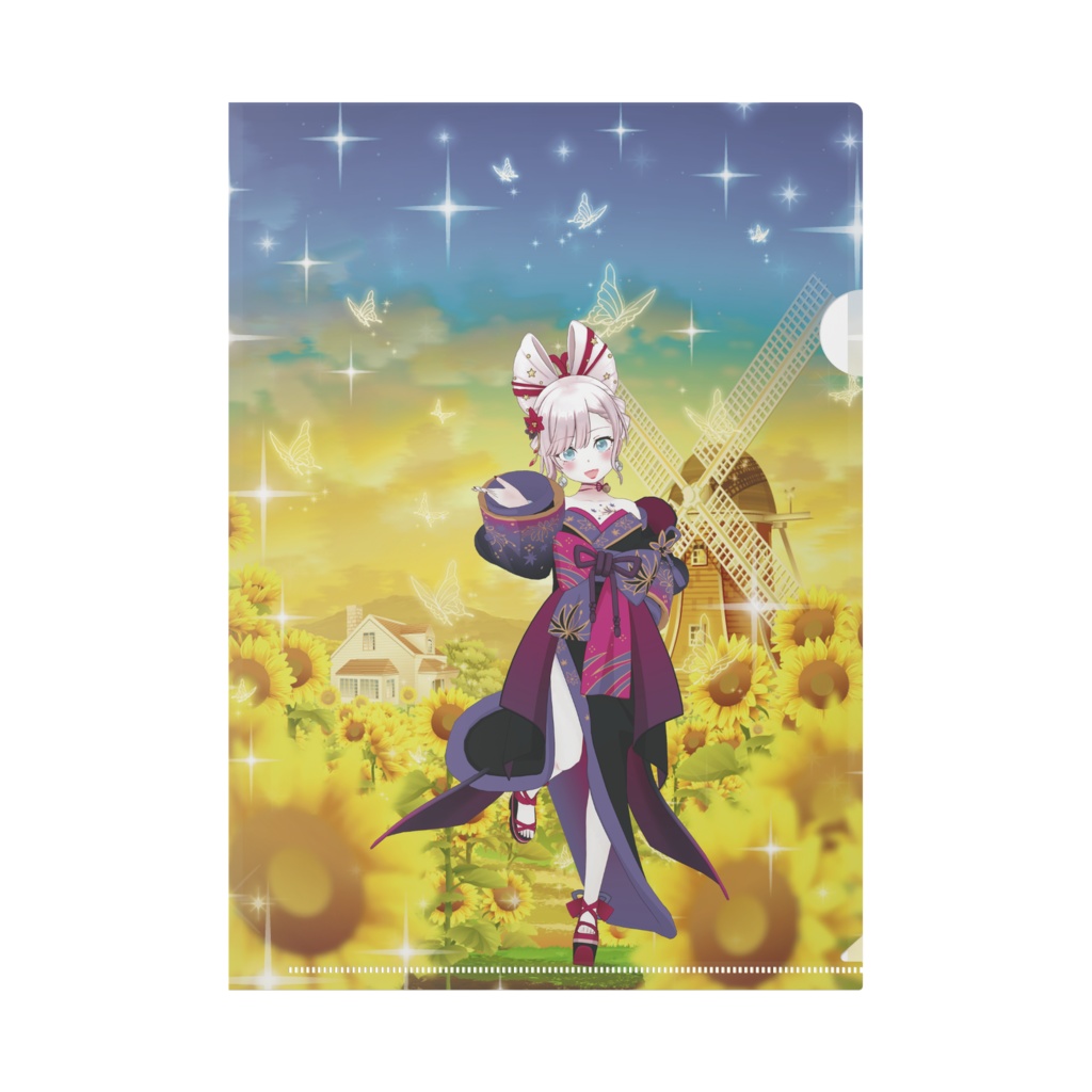 【一華美紅】12月記念日グッズ-クリアファイル[1226]