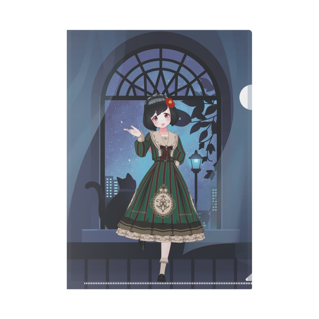 【三矢沢朱莉】12月記念日グッズ-クリアファイル[1207]