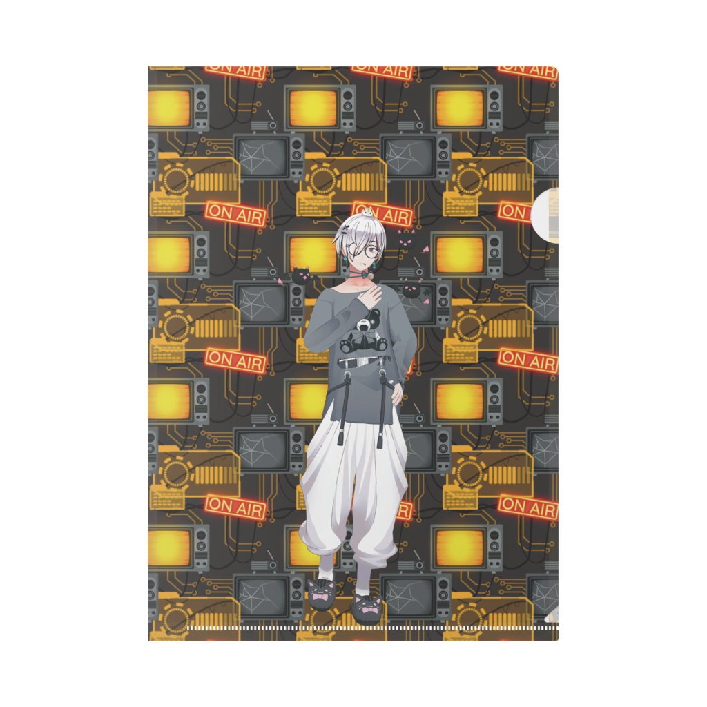 【不燃ゴミ@40age】12月記念日グッズ-クリアファイル[1208]