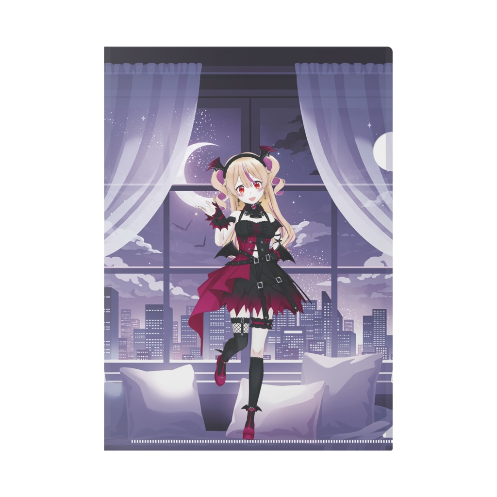 【乃神琉姫】12月記念日グッズ-クリアファイル[1204]