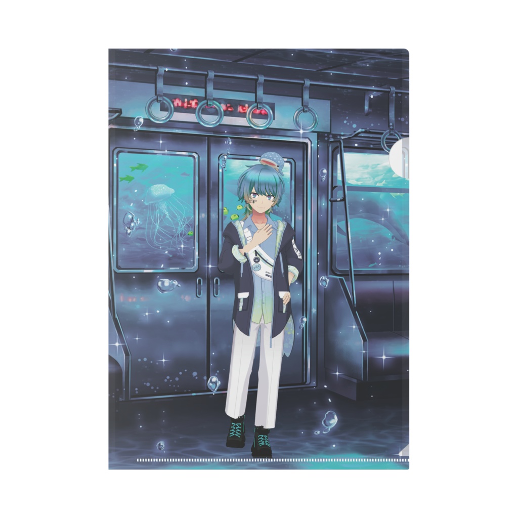 【久白井湊】12月記念日グッズ-クリアファイル[1212]