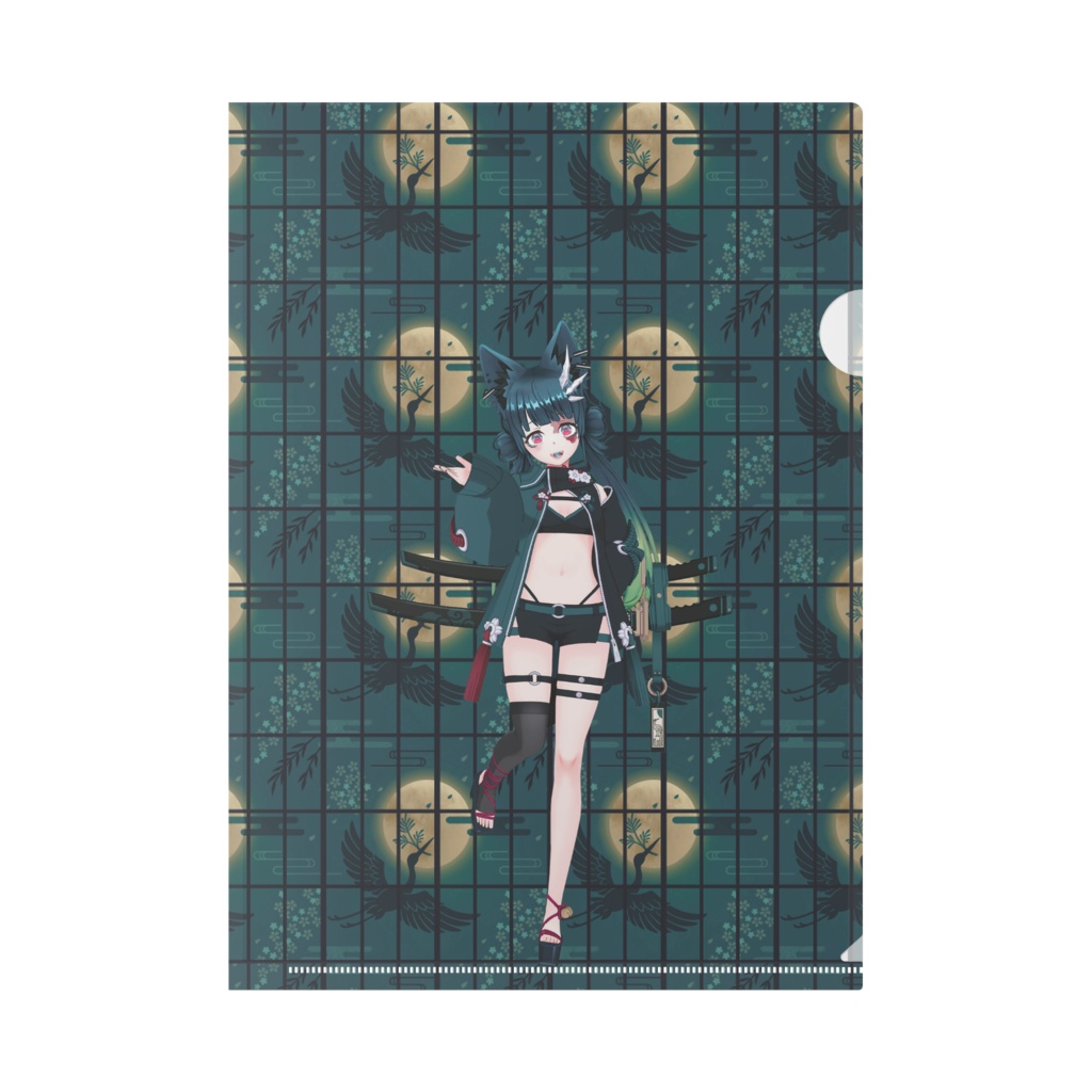 【五条がろ】12月記念日グッズ-クリアファイル[1218]