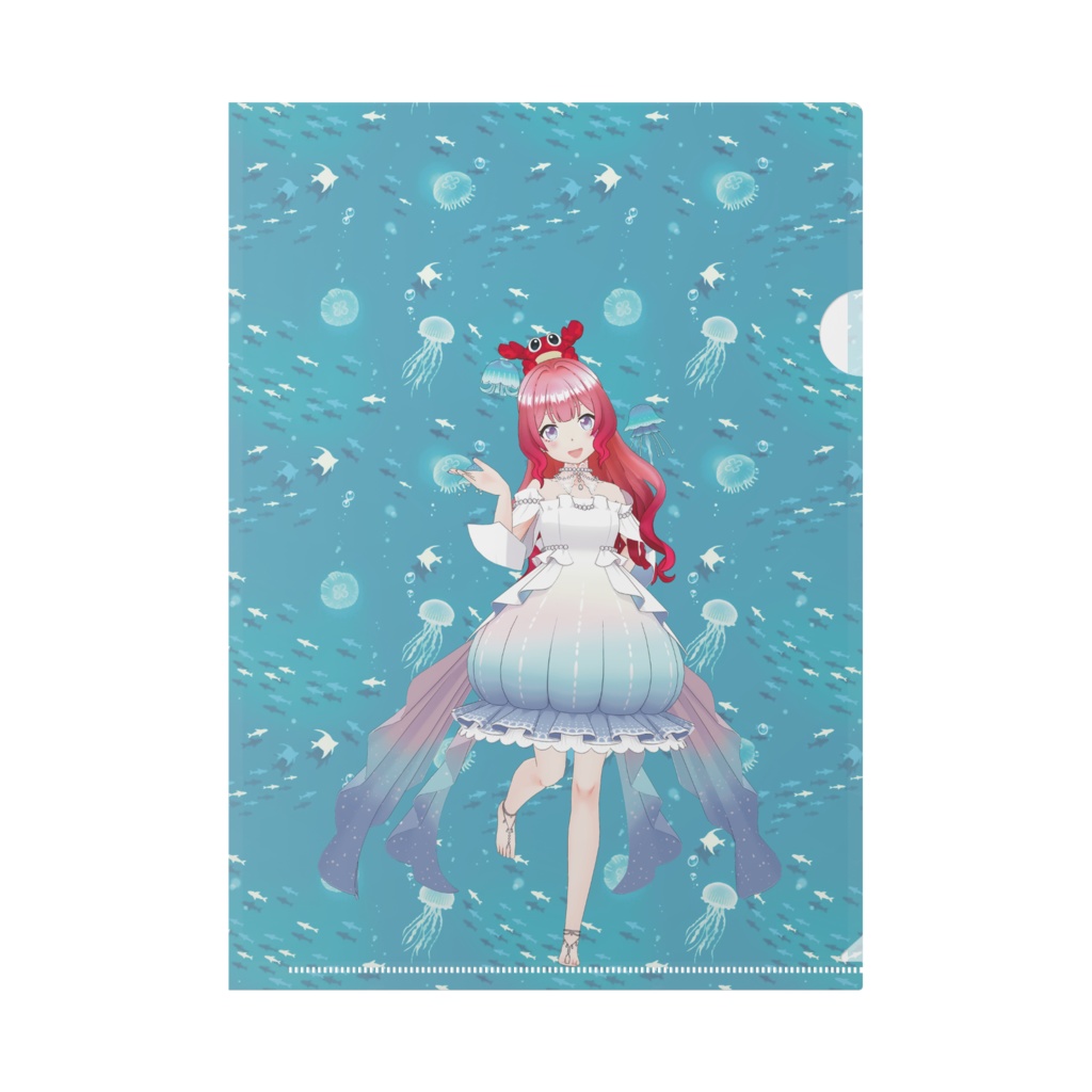 【亜美栖ここな】12月記念日グッズ-クリアファイル[1211]