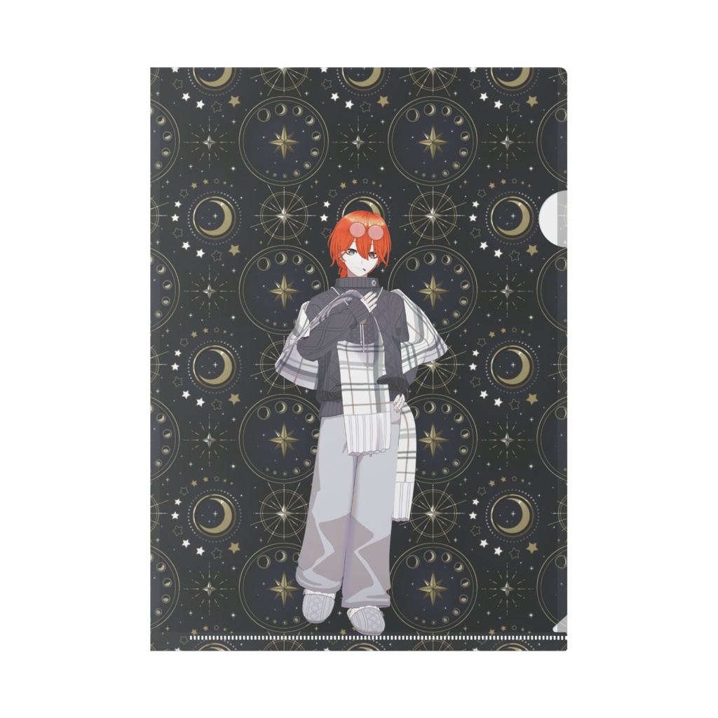 【侑薙 依奈】12月記念日グッズ-クリアファイル[1211]