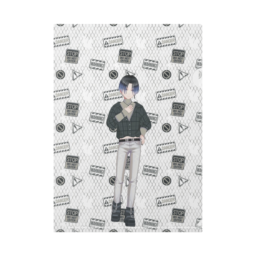 【儺鬼】12月記念日グッズ-クリアファイル[1204]