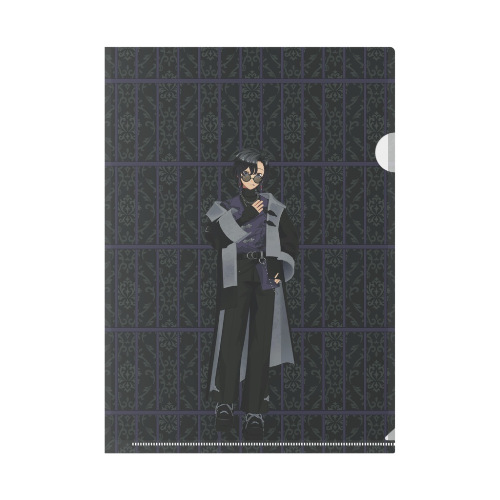 【冬灯 霜】12月記念日グッズ-クリアファイル[1229]