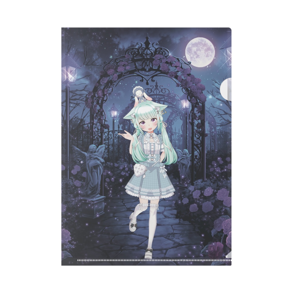 【冬乃 ハルネ】12月記念日グッズ-クリアファイル[1206]