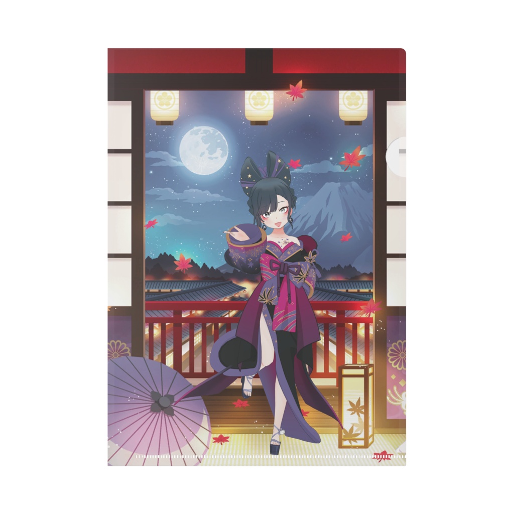 【凩 透香】12月記念日グッズ-クリアファイル[1223]