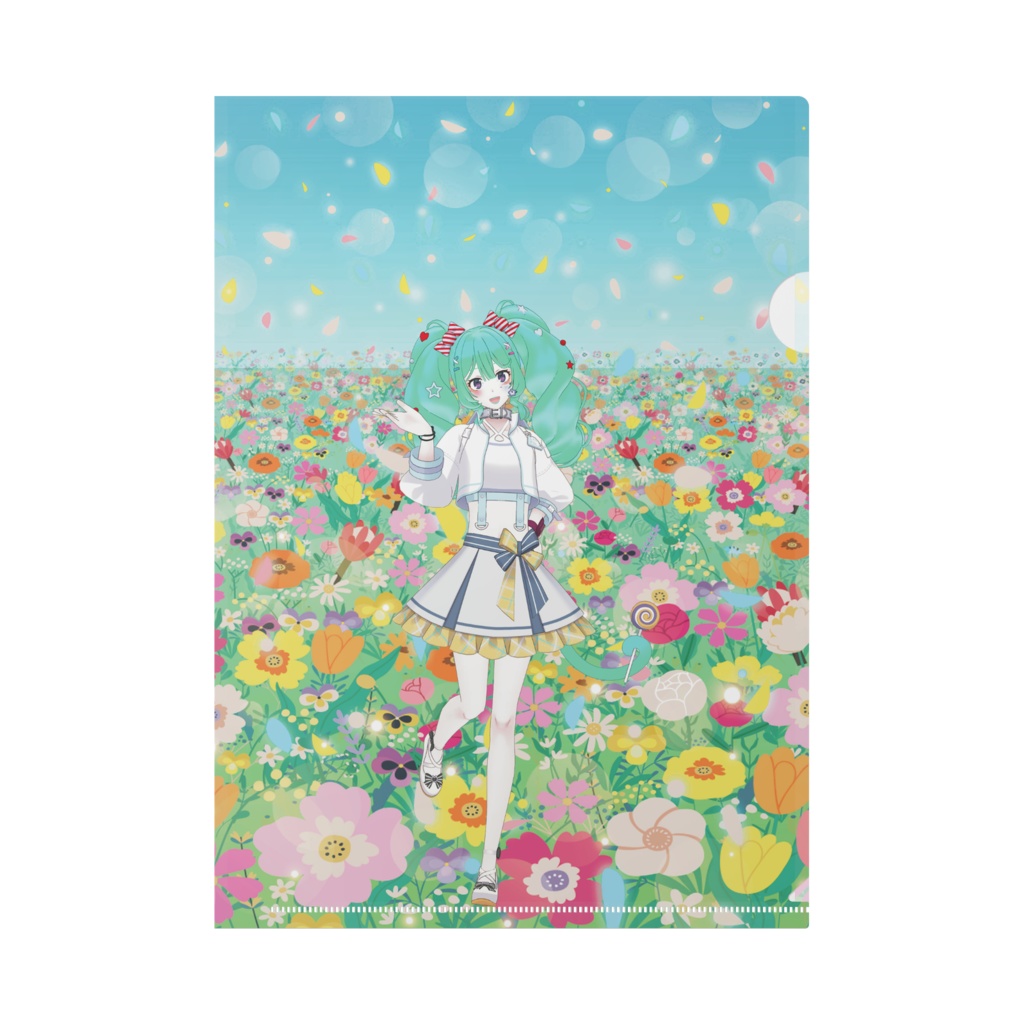 【初音ミク】12月記念日グッズ-クリアファイル[1229]