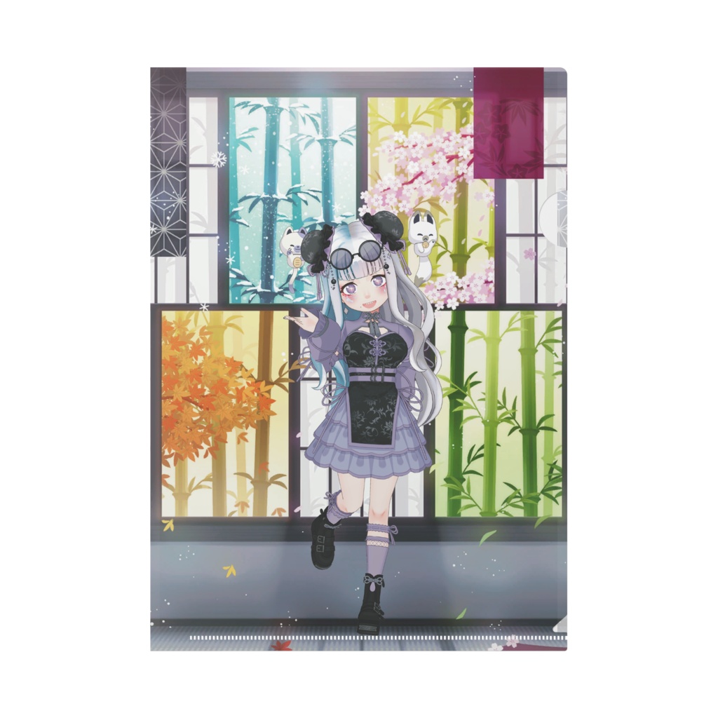 【初音雫】12月記念日グッズ-クリアファイル[1203]