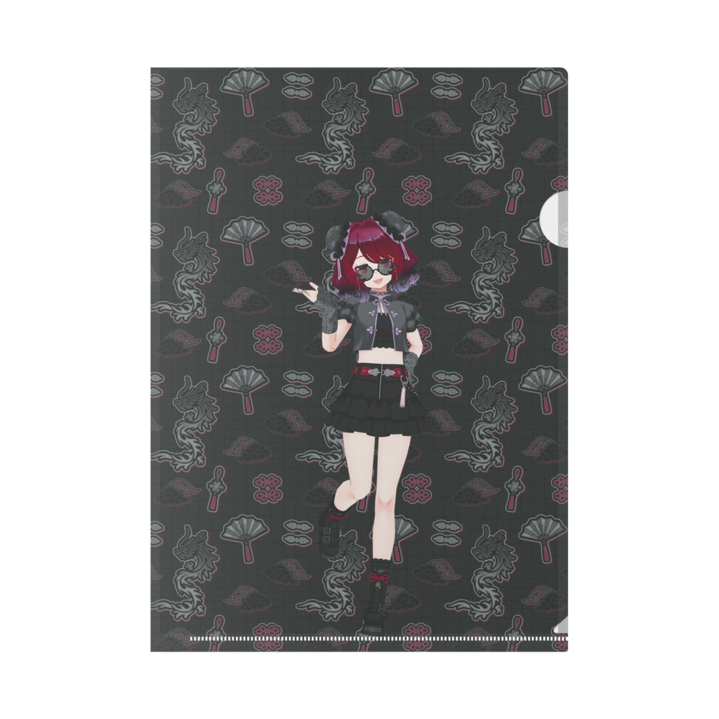 【南夏紫絽】12月記念日グッズ-クリアファイル[1215]