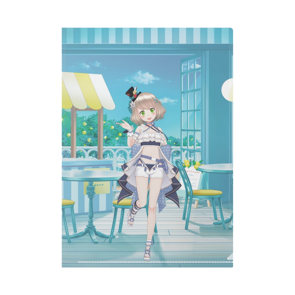 【双葉 優羽】12月記念日グッズ-クリアファイル[1221]