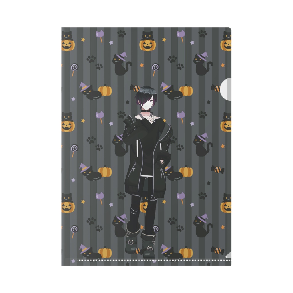 【周防やひろ】12月記念日グッズ-クリアファイル[1213]