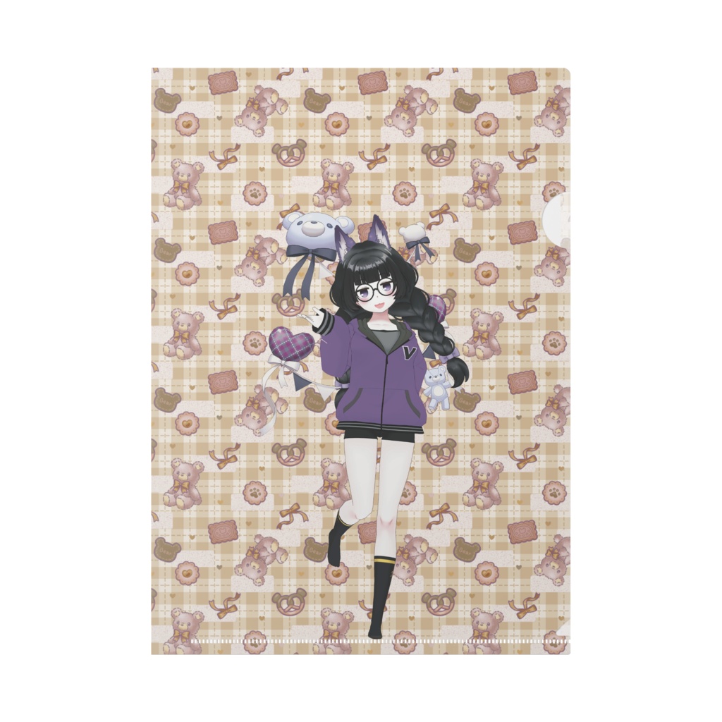 【咲季】12月記念日グッズ-クリアファイル[1208]