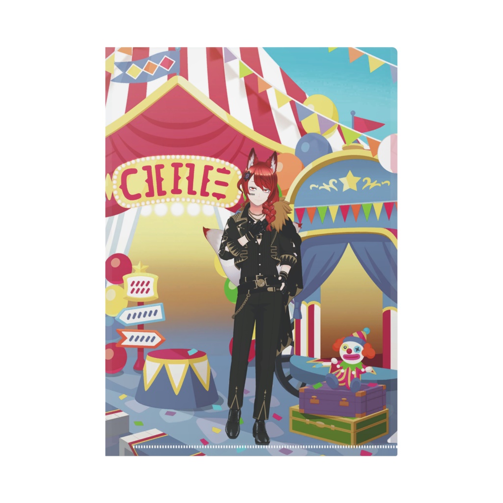 【唯乃緋斗。】12月記念日グッズ-クリアファイル[1224]