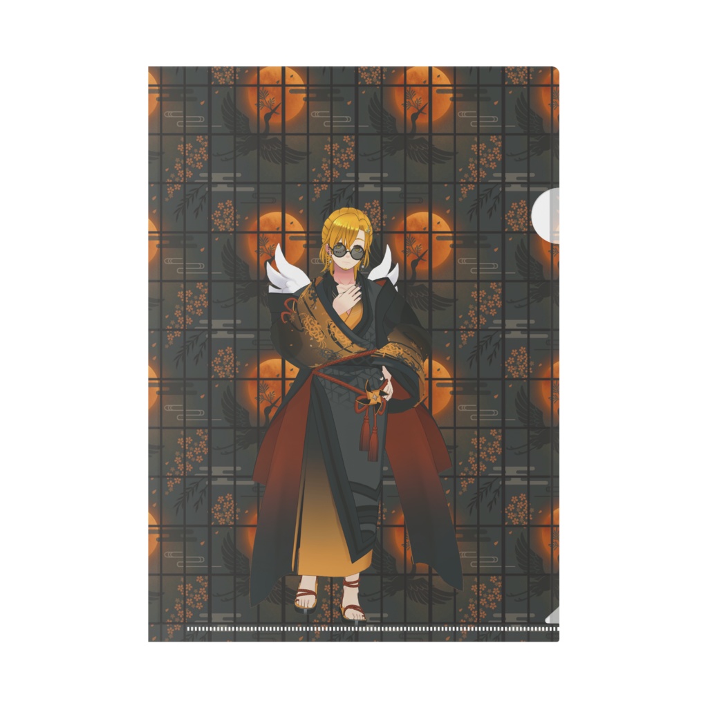 【唐黍まがも】12月記念日グッズ-クリアファイル[1216]