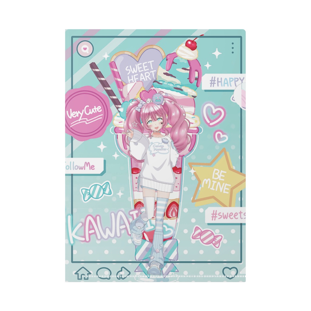 【國分優香里】12月記念日グッズ-クリアファイル[1215]