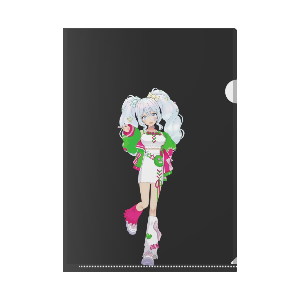 【夏上 ぴむう】12月記念日グッズ-クリアファイル[1219]