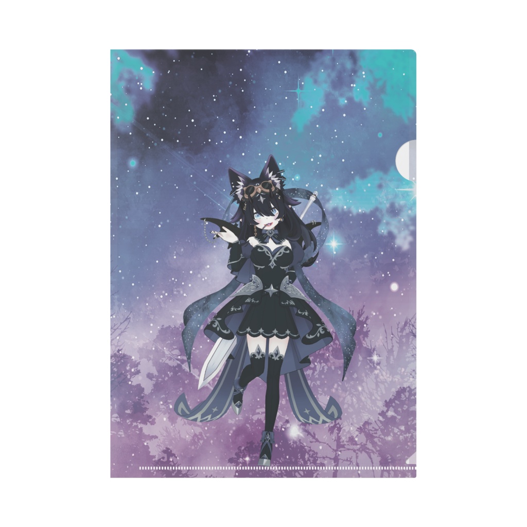 【夜乃魔レオ】12月記念日グッズ-クリアファイル[1229]