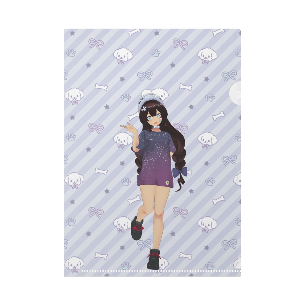 【夜輝舘マフィン】12月記念日グッズ-クリアファイル[1228]