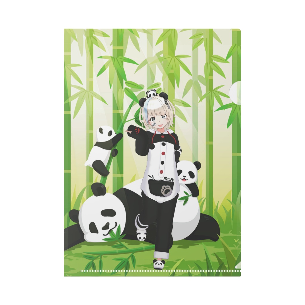 【天 律月】12月記念日グッズ-クリアファイル[1214]