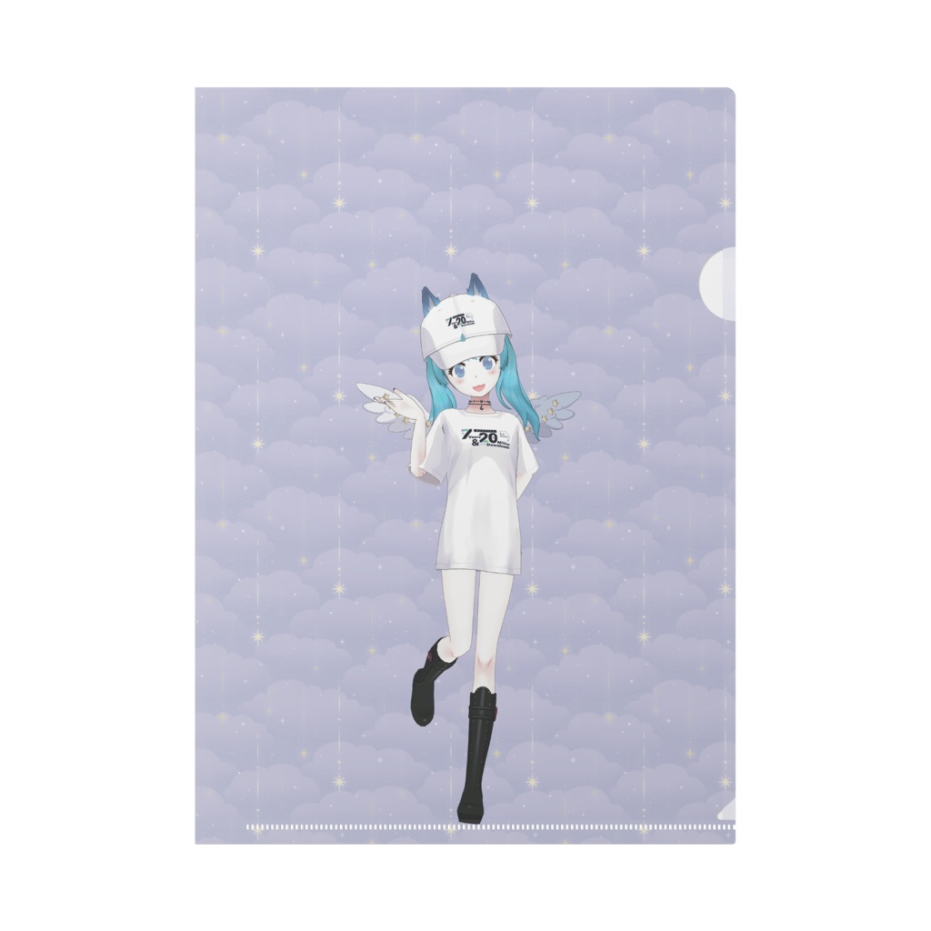 【天羽 瑠夢愛】12月記念日グッズ-クリアファイル[1214]