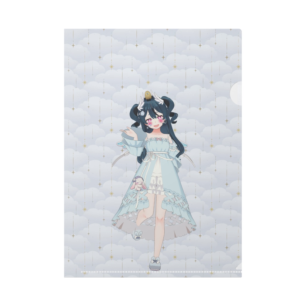 【天色いえる】12月記念日グッズ-クリアファイル[1226]