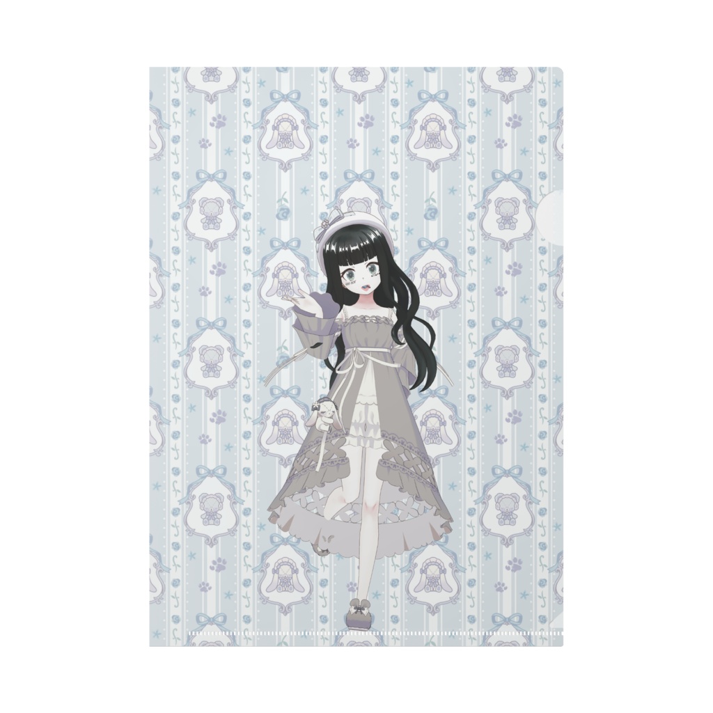 【姫咲 かぐら】12月記念日グッズ-クリアファイル[1221]