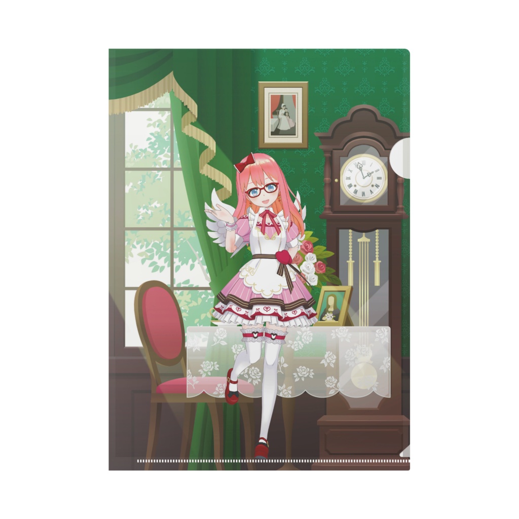 【姫歌めう】12月記念日グッズ-クリアファイル[1222]