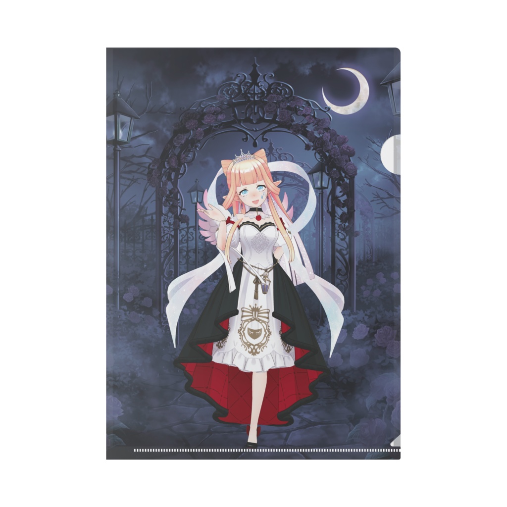 【姫星アリア】12月記念日グッズ-クリアファイル[1225]