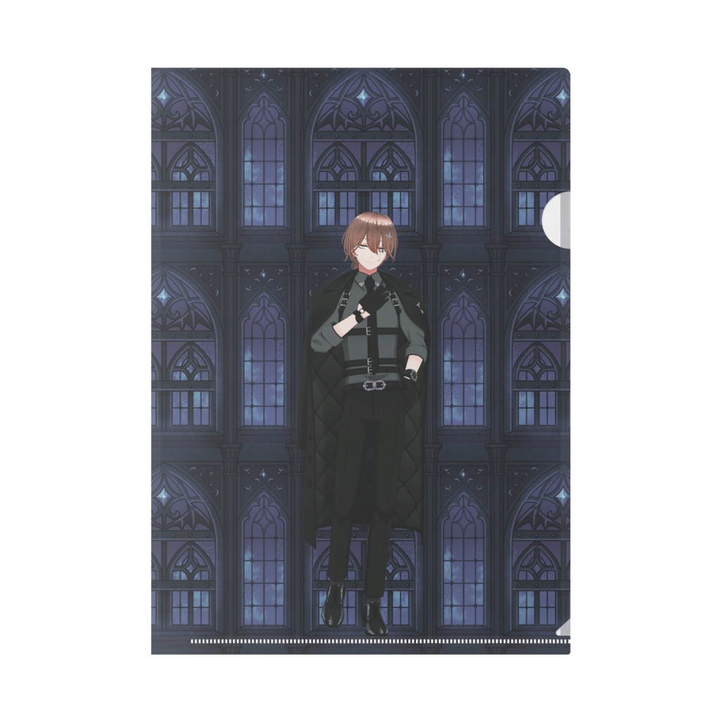 【宵待エル】12月記念日グッズ-クリアファイル[1216]