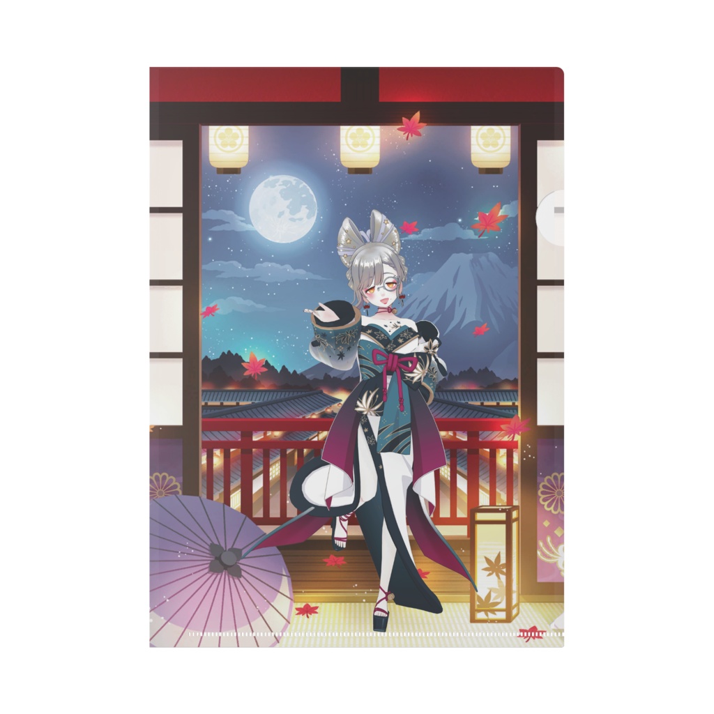 【寝流仔たすく】12月記念日グッズ-クリアファイル[1229]