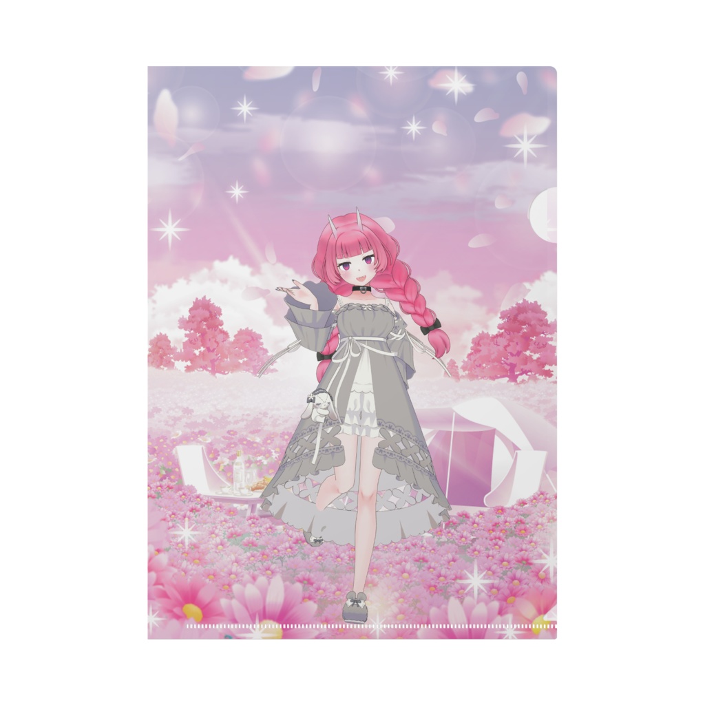 【小鳥みあ】12月記念日グッズ-クリアファイル[1203]