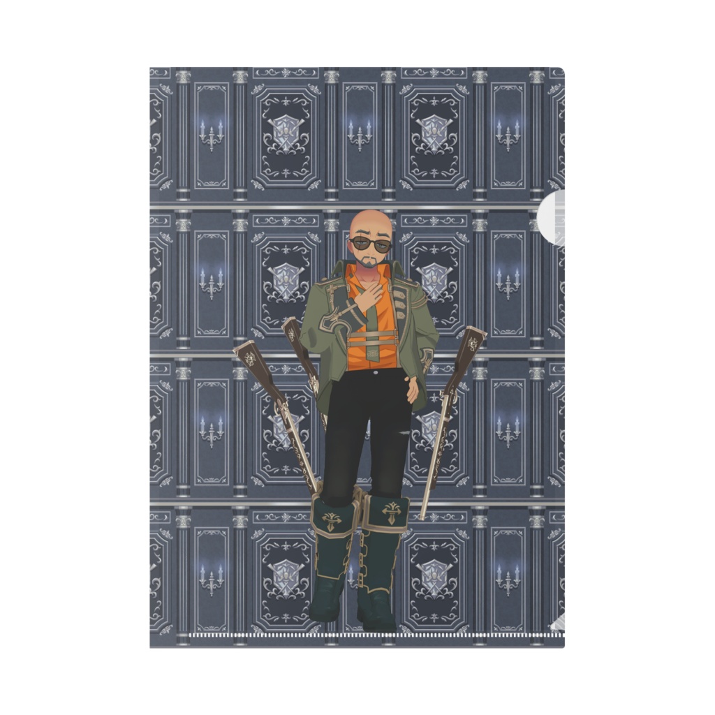 【岩井ヒロノブ】12月記念日グッズ-クリアファイル[1228]