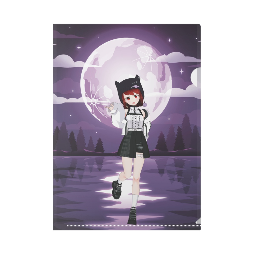 【常闇 綾】12月記念日グッズ-クリアファイル[1202]