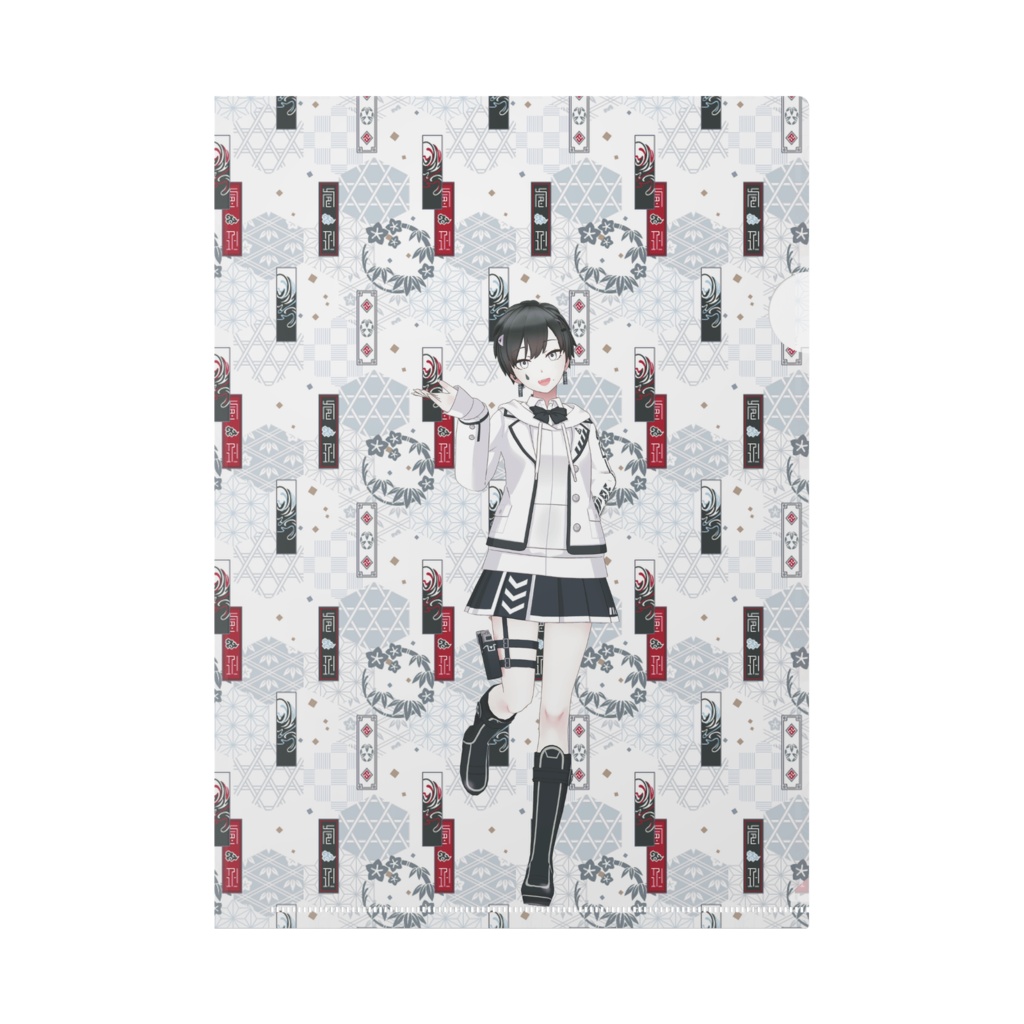 【律乃るい】12月記念日グッズ-クリアファイル[1225]